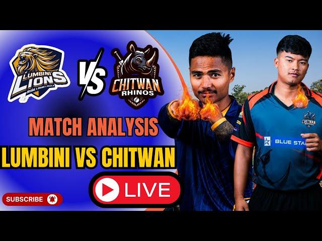 Lumbini Lions vs Chitwan Rhinos | NPL 2024 Live Match | Full Analysis & Live Score