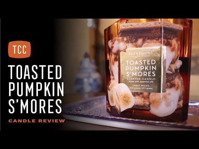 Toasted Pumpkin S'mores Candle Review - ScentWorx by Harry Slatkin