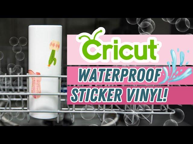 Is Cricut Waterproof Sticker Vinyl TRULY Waterproof? Watch & Find Out!