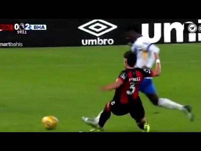 Carlos Baleba Red Card, Bournemouth vs Brighton (1-2), All Goals Results/Extended Highlights