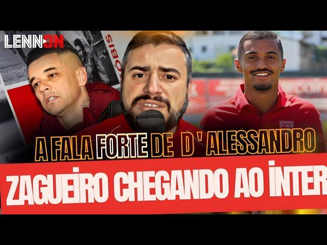 ️ INTER CONTRATANDO ZAGUEIRO DE PORTUGAL | JÁ FOI LIBERADO | D'ALESSANDRO FOI CIRÚRGICO E FORTE