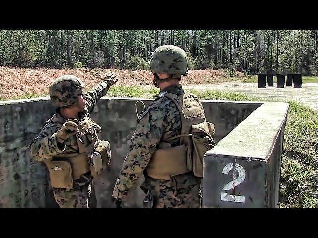 Marines Practice Throwing Live Grenades