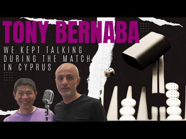 Tony Bernaba : We kept talking during the match.