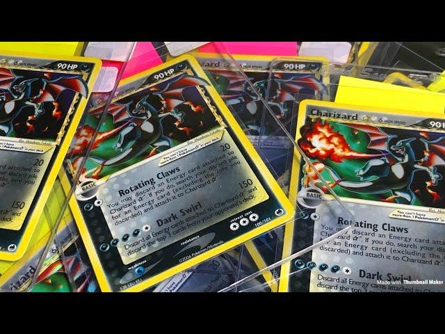 How to grade Pokémon cards! Gold star Charizards!