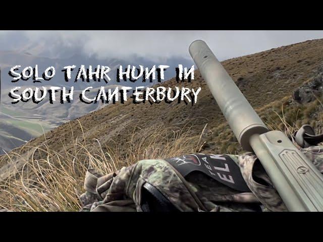 NZ Tahr Hunt with the .308. Solo Day Trip to the South Canterbury Tops.