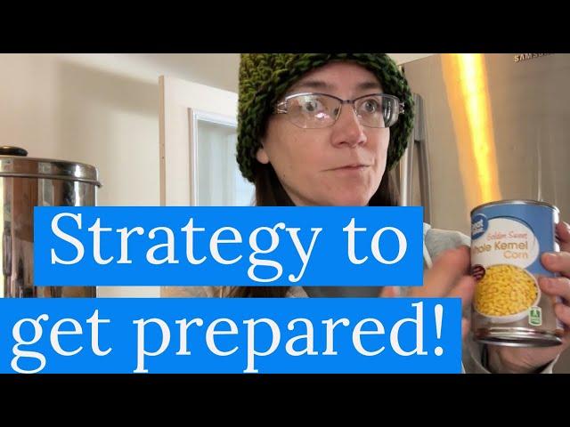 How to Start Prepping from NOTHING!! - Emergency Preparedness Food Storage