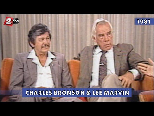 Charles Bronson and Lee Marvin reflect on their careers - May 1981 | KATU In The Archives