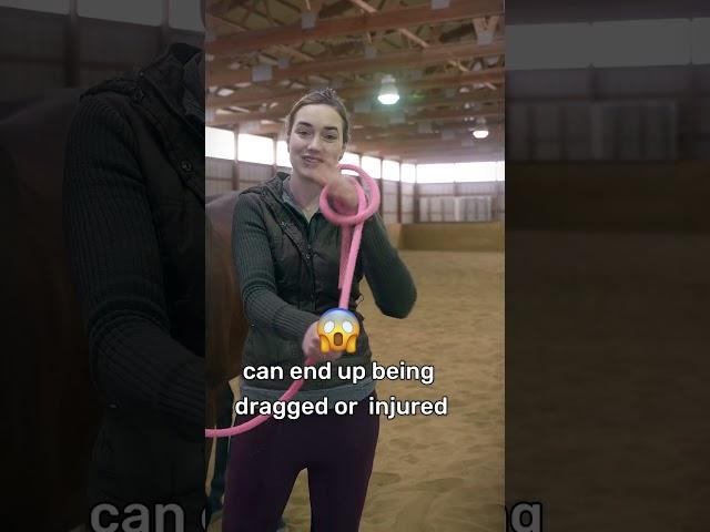 Safety Tip When Leading A Horse