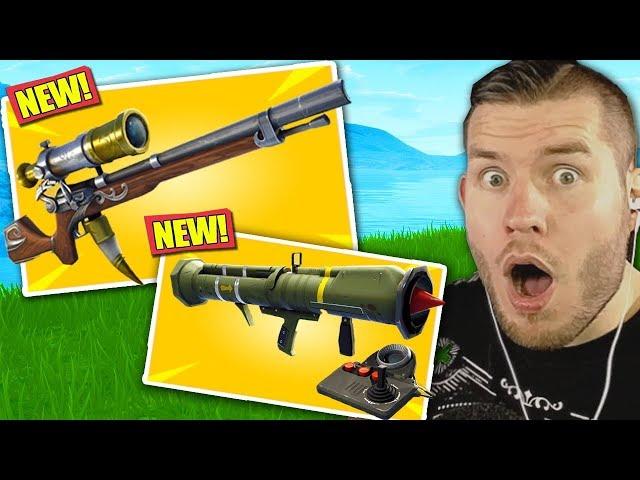 2 NEUE WAFFEN in Fortnite! NEUES UPDATE!