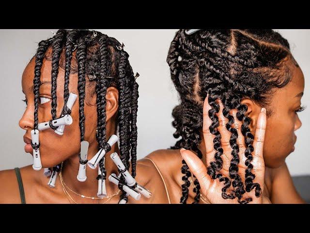 Super-Defined 3 Strand Twist Out Tutorial for Natural Hair | Step-By-Step