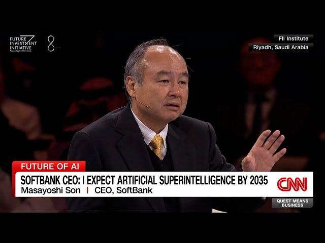 SoftBank CEO on the Future of Artificial Superintelligence