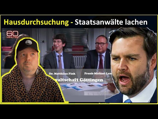 Hausdurchsuchung - Sendung geht viral weltweit! Staatsanwälte lachen "Opfer" aus!