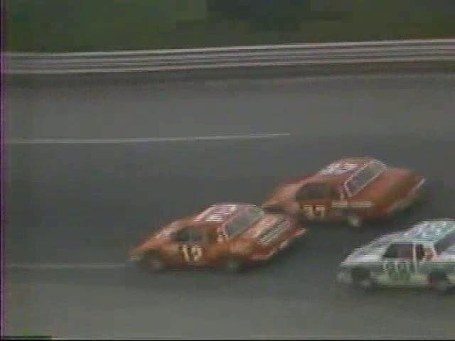 1981 Mike Alexander takes a wild ride at Bristol