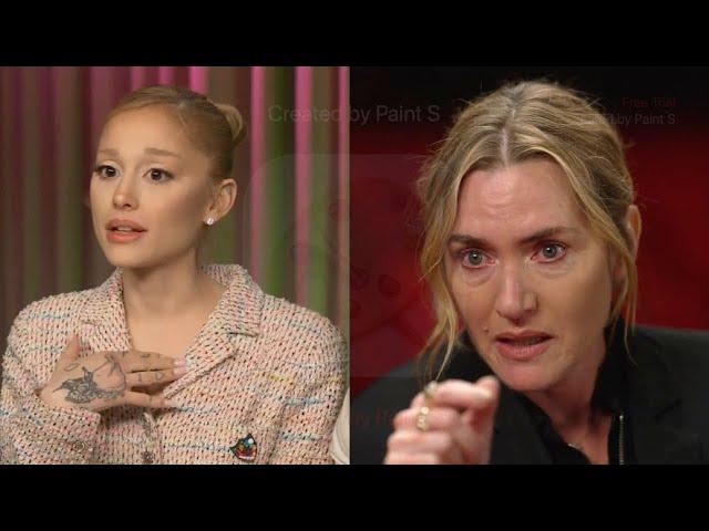 Kate Winslet, Ariana Grande Tear Up Talking Body Shaming