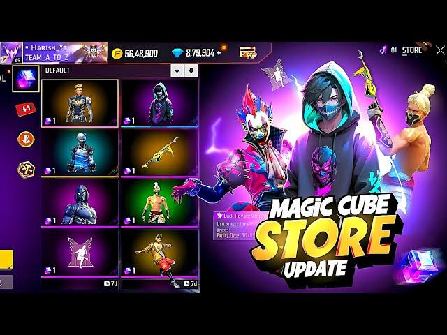 SUMMER EVEN SPECIAL NEW MAGIC CUBE STORE BUNDLES | FREE FIRE IN TELUGU