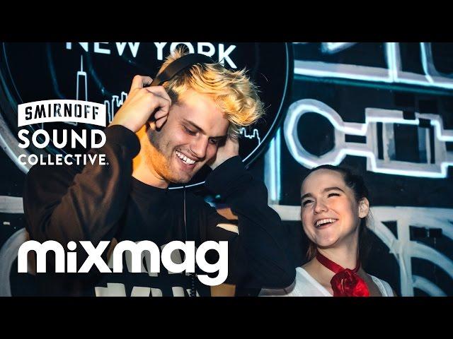 SOFI TUKKER global house set in The Lab NYC