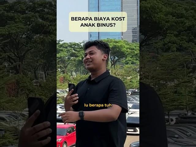 BERAPA BIAYA KOST ANAK BINUS