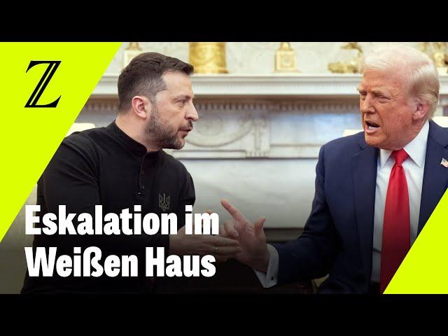 Streit zwischen Trump und Selenskyj eskaliert