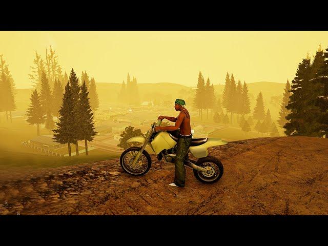 AKU INGIN LIAT GRAFIK PEGUNUNGAN DI UPDATE CLASSIC LIGHTING GTA San Andreas The Definitive Edition