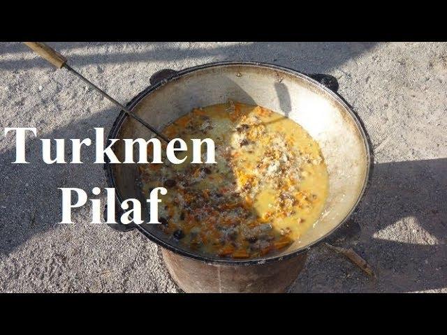 Turkmenistan Food (Pilaf-Pilav)  Part 6