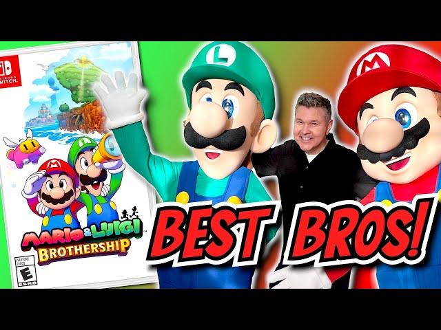 MARIO & LUIGI: BROTHERSHIP Review - Best Bros!- Electric Playground