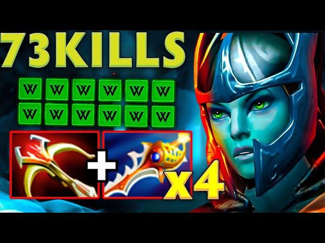 Insane x4 Divine Rapiers + Daedalus Pa73Kills One Shot Dagger Dota 2