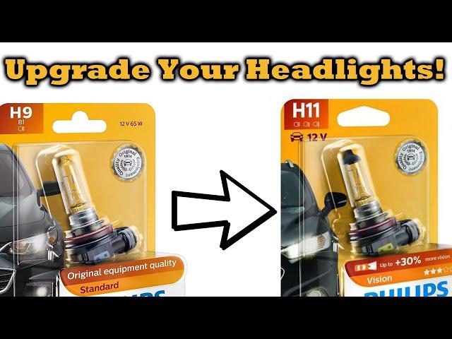 H11 to H9 Headlight Bulb Mod - Fast and Easy!