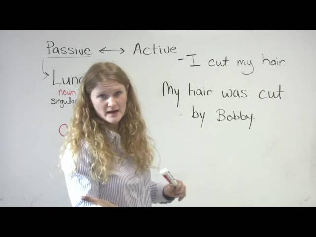 English Grammar - Easy Introduction to Passive