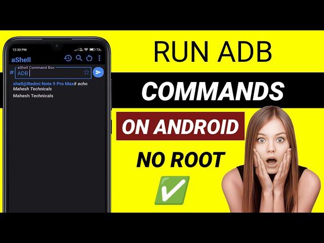 How to Run ADB Commands on Android Without a Computer