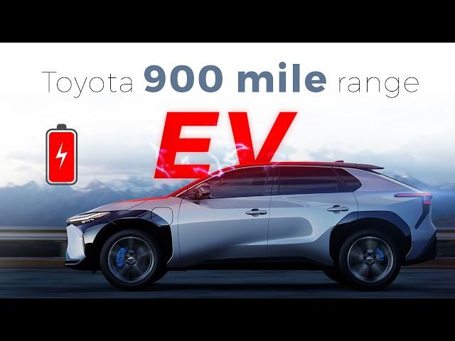 Is This the End of Range Anxiety? Toyota’s New 900-Mile EV Explained!