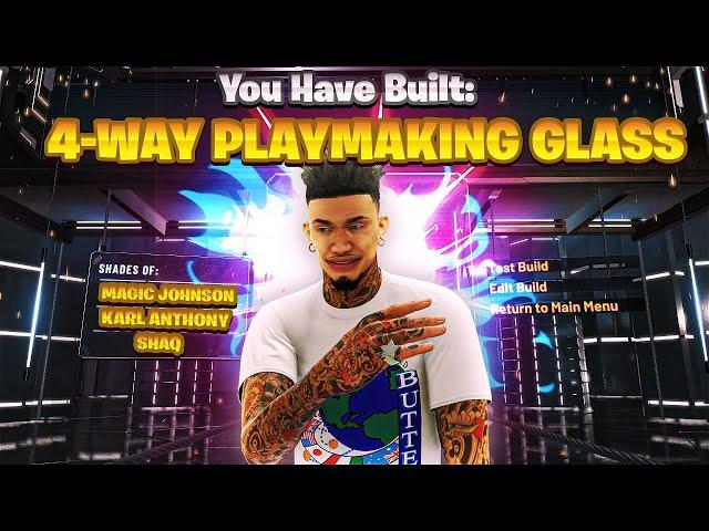 *NEW* 4-WAY PLAYMAKING GLASSCLEANER BUILD IN NBA2K22 + BEST BADGES! The best ISO build in NBA 2K22