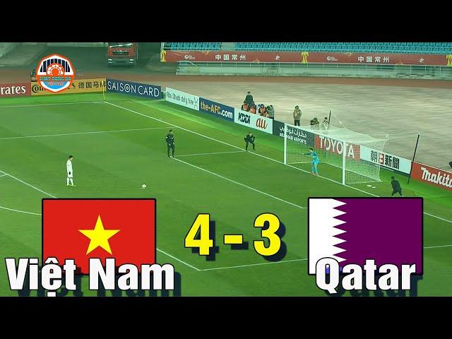 Penalties | Việt Nam vs Qatar | Loạt Penalty Làm Thay Đổi Cả Lịch Sử BĐVN Khiến Thế Giới Phải Ngã Mũ