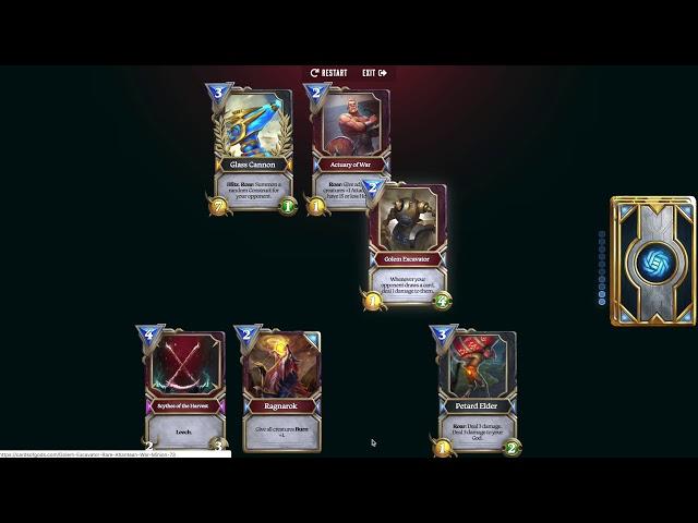 Test your Deck - Deck Simulator - Gods Unchained Cards - gu.cards