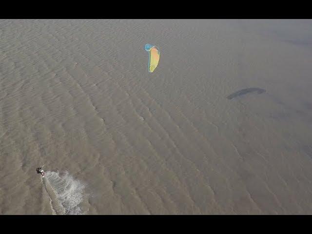 Kitesurfing (Mavic Pro Drone & GoPro Footage) Vaal Dam, South Africa