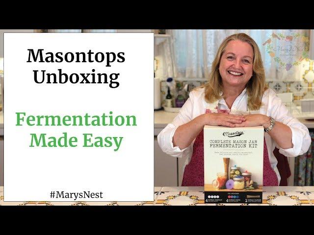 Masontops Unboxing - The Complete Mason Jar Fermentation Kit