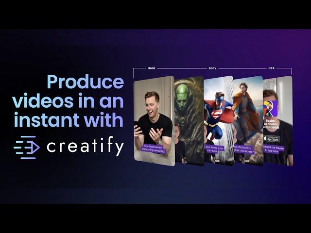 Creatify AI - Create short video ads in seconds, just with a product URL