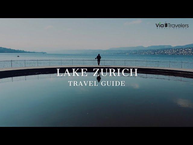 Visiting Lake Zurich, Switzerland | Drone View Tour [4K UHD]