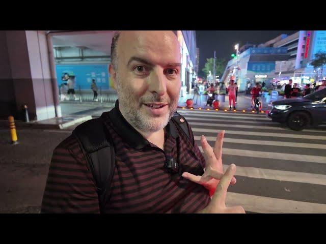 China Electronics Shopping Street Huaqiangbei Shenzhen at 9PM, Filmed with the DJI OSMO Pocket 3