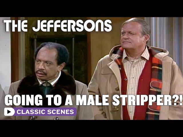 George Finds Out What The Ladies Are Going To Watch | The Jeffersons