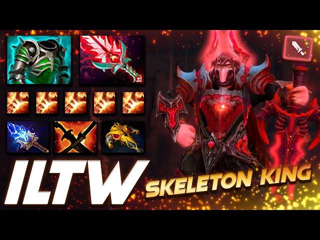 iLTW Wraith King Skeleton Lord - Dota 2 Pro Gameplay [Watch & Learn]