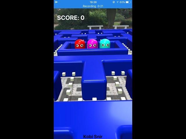 ARKit - ARMan game work in progress