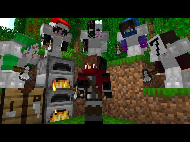 Minecraft Speedrunner VS 5 Hunters FINALE REMATCH