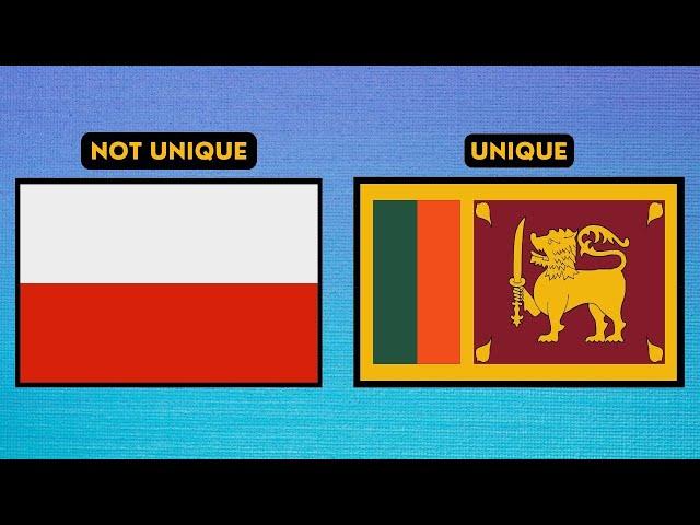 Which Country Has The most Unique Flag?