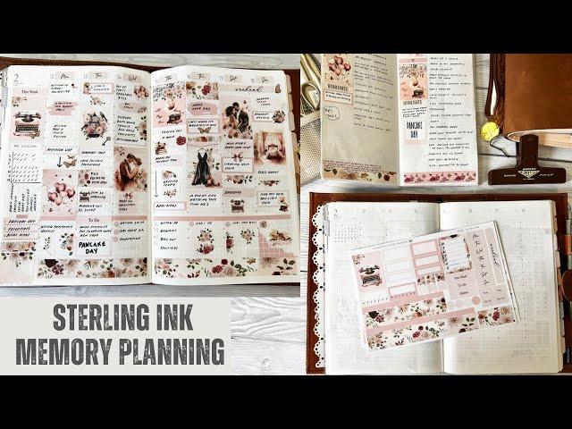 Sterling Ink A5 Memory plan with me 12-18 February 24