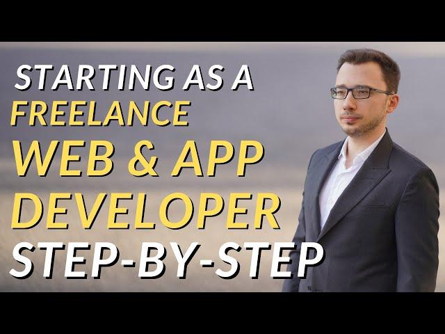 Becoming A Freelance Web Developer For Beginners In 2024 (STEP-BY-STEP)