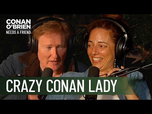 Sona Is Known As "Crazy Conan Lady" Online | Conan O'Brien Needs A Friend