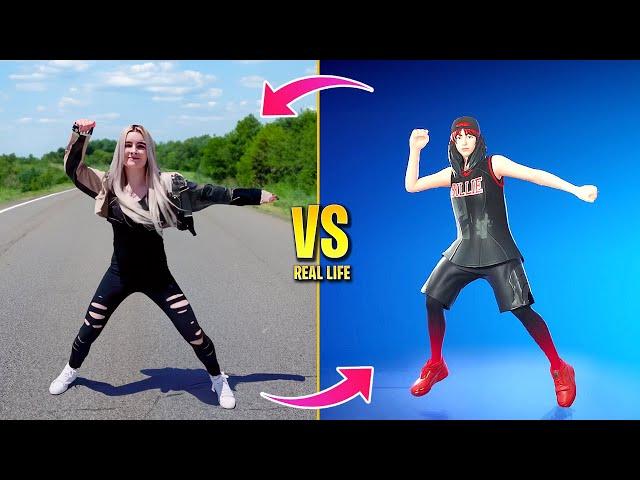 FORTNITE DANCES IN REAL LIFE (Dancery,Challenge, Ambitious, Rebellious)