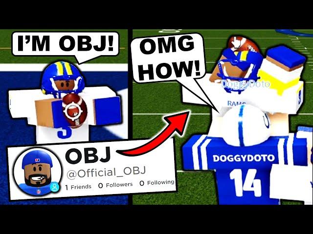 I PRETENDED TO BE ODELL BECKHAM JR. IN FOOTBALL FUSION!