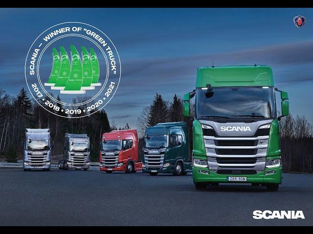 Scania získala ocenenie "Green Truck" piatykrát za sebou