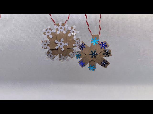 Paper Roll Crafts - Christmas Tree Decoration #shorts